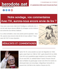 Notre lettre de cette semaine